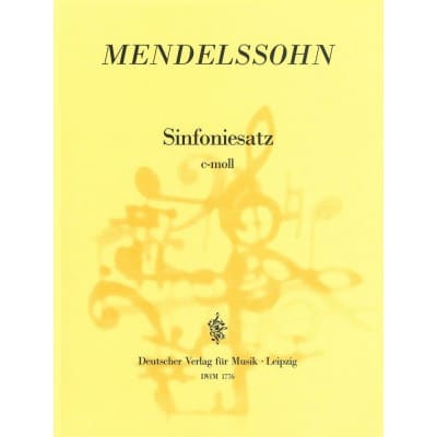MENDELSSOHN-BARTHOLDY F. - SINFONIESATZ C-MOLL - STRINGS