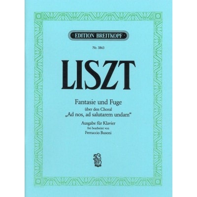  Liszt Franz - Fantasia Ad Nos,ad Salutarem - Piano