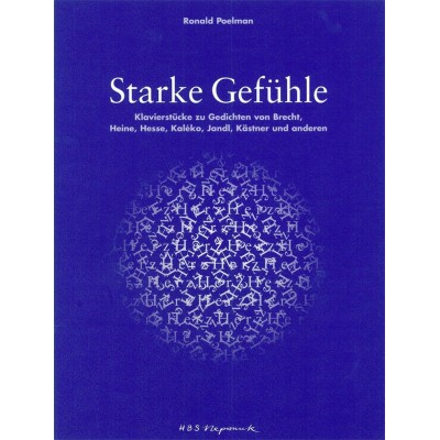POELMAN RONALD - STARKE GEFUHLE - PIANO