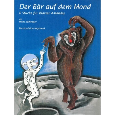 EDITION BREITKOPF ZELLWEGER HANS - DER BAR AUF DEM MOND - PIANO 4 HANDS
