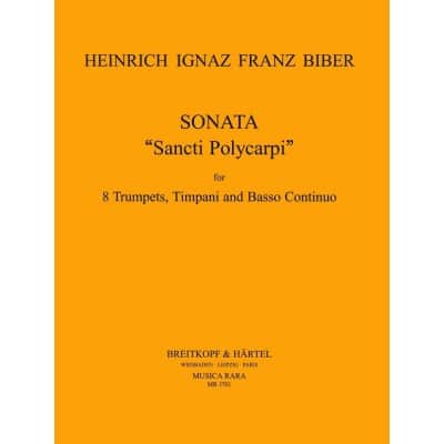 BIBER H.I.F. - SONATA 'SANCTI POLYCARPI IN C