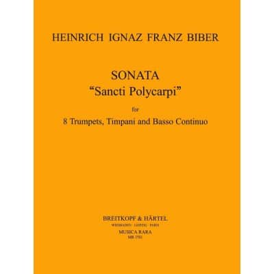 EDITION BREITKOPF BIBER H.I.F. - SONATA 