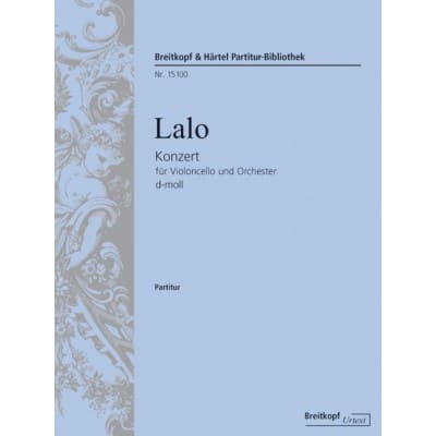  Lalo Edouard - Konzert Fur Violoncello Und Orchester D-moll - Orchestra