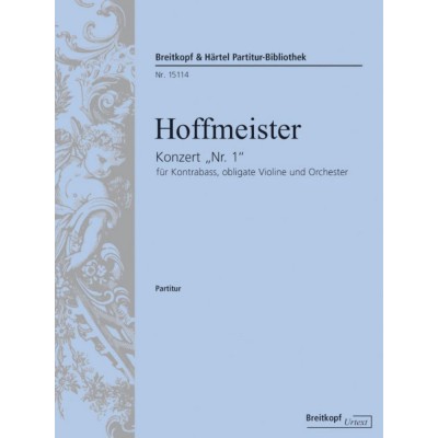  Hoffmeister Franz Anton - Kontrabasskonzert Nr. 1 D-dur - Double Bass, Orchestra
