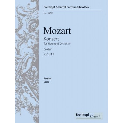  Mozart Wolfgang Amadeus - Flotenkonzert G-dur Kv 313 - Flute-solo, Orchestra