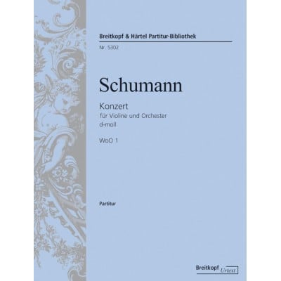  Schumann Robert - Konzert Fur Violine Und Orchester D-moll Woo 1 - Violin, Orchestra