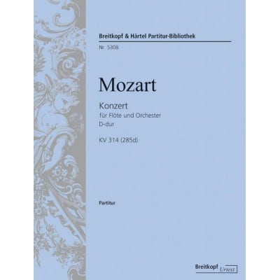  Mozart Wolfgang Amadeus - Konzert Fur Flote Und Orchester Nr. 2 D-dur Kv 314 - Flute-solo And Orches