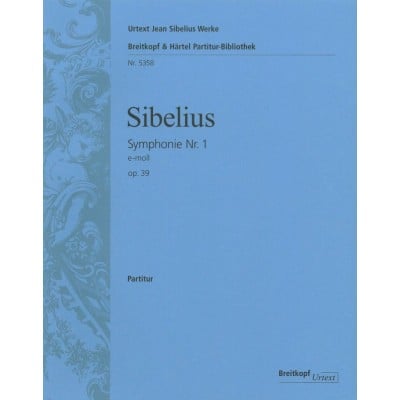  Sibelius Jean - Symphonie Nr. 1 E-moll Op. 39 - Orchestra