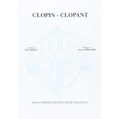 PARTITION VARIETE - MONTAND YVES - CLOPIN CLOPANT - PIANO, CHANT