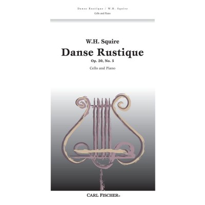 SQUIRE W. H. - DANSE RUSTIQUE OP. 20/5 - VIOLONCELLE ET PIANO