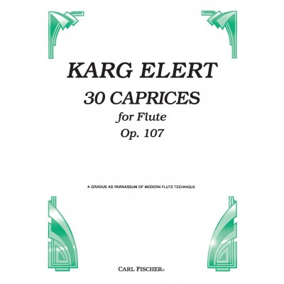  Karg-elert S. - 30 Caprices Op.107 - Flute 