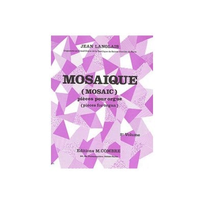 LANGLAIS - MOSAÏQUE VOL.2 (5 PIÈCES) - ORGUE