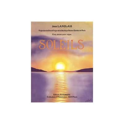 LANGLAIS JEAN - SOLEILS (5 PIECES) - ORGUE