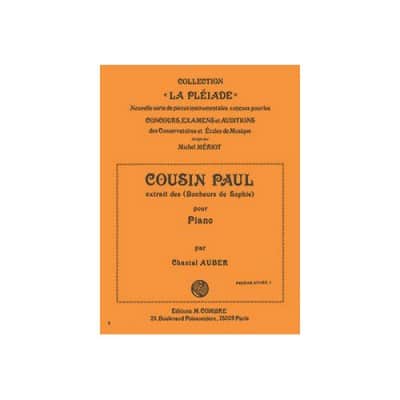 AUBER - COUSIN PAUL - PIANO