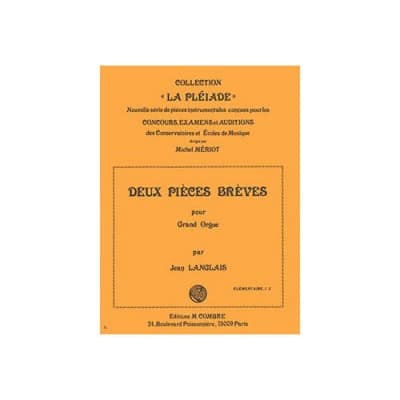 LANGLAIS JEAN - PIECES BREVES (2) - ORGUE