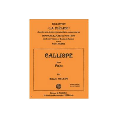 PHILLIPS RICHARD - CALLIOPE - PIANO
