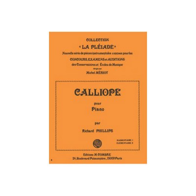 COMBRE Phillips - Calliope - Piano