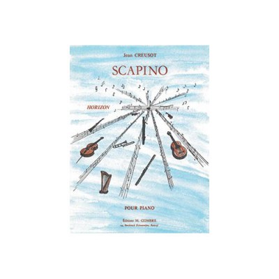 CREUSOT JEAN - SCAPINO - PIANO