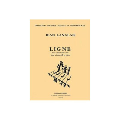 LANGLAIS JEAN - LIGNE - VIOLONCELLE & PIANO