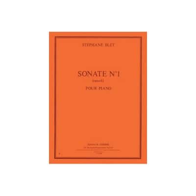 BLET STEPHANE - SONATE N.1 OP.6 - PIANO