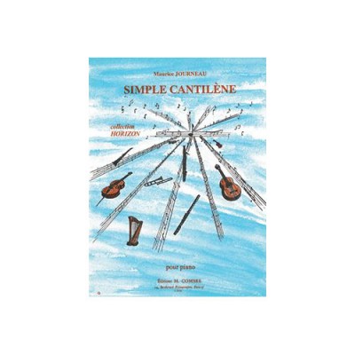 JOURNEAU MAURICE - SIMPLE CANTILENE OP.50 - PIANO