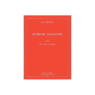 COMBRE LABURDA JIRI - HUMEURS DANSANTES (SUITE) - PIANO A 4 MAINS