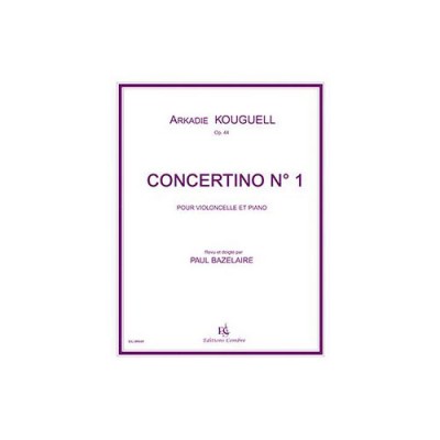 COMBRE Kouguell - Concertino No.1 Op.44 - Violoncelle et Piano