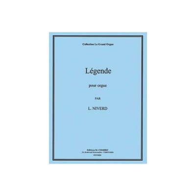 NIVERD LUCIEN - LEGENDE - ORGUE