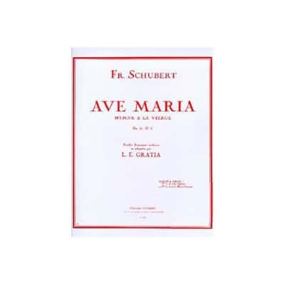COMBRE SCHUBERT - AVE MARIA OP.52 NO.6 NO.2 LA B - MEZZO ET PIANO