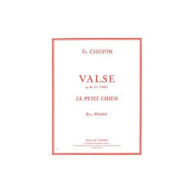 CHOPIN FREDERIC - VALSE OP.64 N.1 LE PETIT CHIEN - PIANO