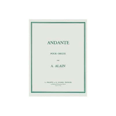 ALAIN A. - ANDANTE - ORGUE