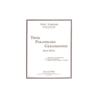 LANGLAIS JEAN - MORS ET RESURRECTIO (PARAPHRASE GREGORIENNE N.2) - ORGUE