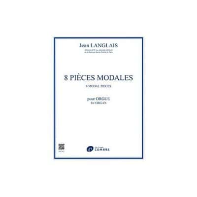 LANGLAIS JEAN - PIECES MODALES (8) - ORGUE