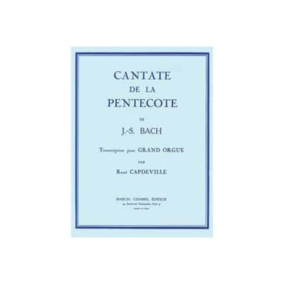 BACH JOHANN SEBASTIAN - CANTATE N.68 DE LA PENTECOTE - ARIA - ORGUE