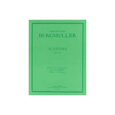 Burgmuller Friedrich - Etudes (25) Op.100 - Piano