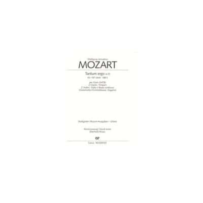 CARUS MOZART W.A. - TANTUM ERGO IN D KV197 - VOCAL SCORE