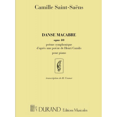 SAINT SAENS C. - DANSE MACABRE - PIANO