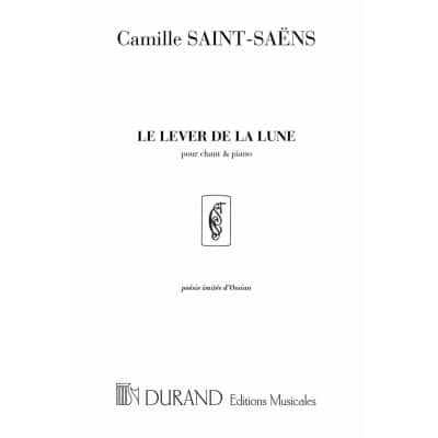  Saint-saens C. - Le Lever De La Lune - Chant Et Piano