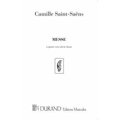  Saint-saens C. - Messe - Choeur