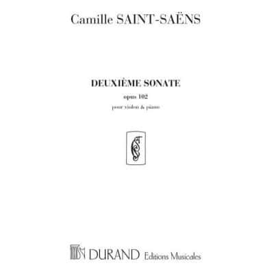  Saint Saens C. - Sonate N 2 Op 102 - Violon Et Piano