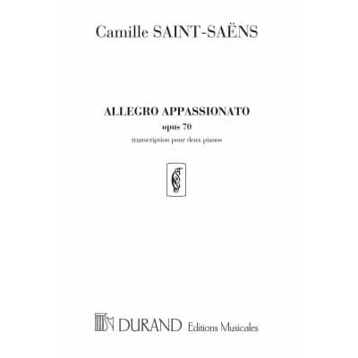 SAINT SAENS C. - ALLEGRO APP. OP 70 - 2 PIANOS