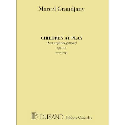 GRANDJANY - CHILDREN AT PLAY - HARPE