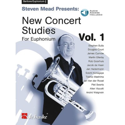 DEHASKE Steven Mead - New Concert Studies Vol.1 - Euphonium + Audio
