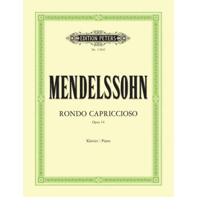  Mendelssohn Felix - Rondo Capriccioso Op.14 - Piano