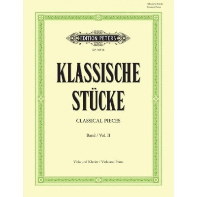  Classical Pieces Vol.2 - Viola And Piano