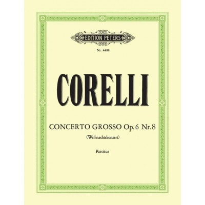  Corelli Arcangelo - Concerto Grosso G-moll Op 6/8 - String And Basso Continuo 