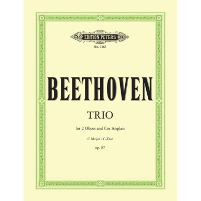 BEETHOVEN LUDWIG VAN - TRIO IN C OP.87 - OBOE(S) AND OTHER INSTRUMENTS