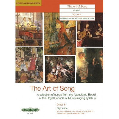  Art Of Song (revised & Expanded Edition) Grade 8 High Voice - Voice And Piano (par 10 Minimum)
