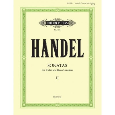 HANDEL GEORGE FRIDERIC - VIOLIN SONATAS VOL 2 - VIOLIN AND PIANO