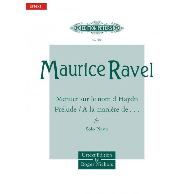 RAVEL MAURICE - ALBUM OF SHORTER PIECES - PIANO